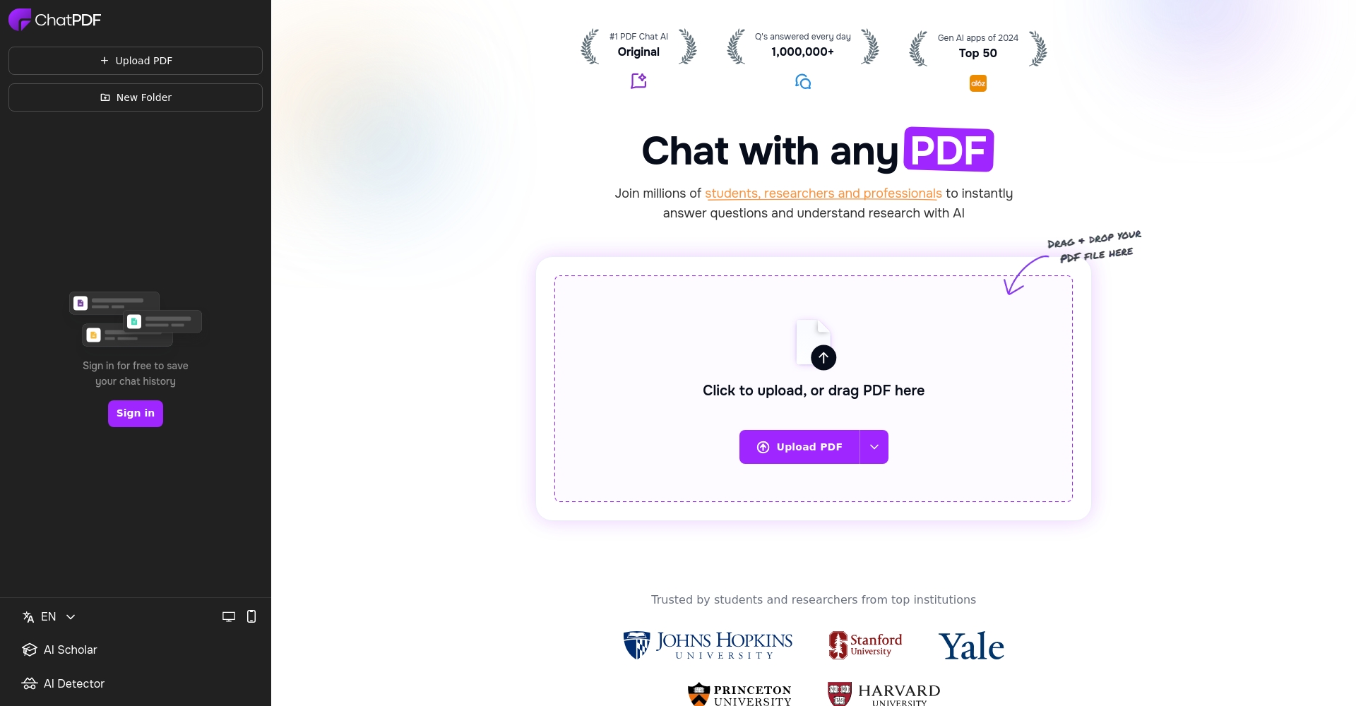 chatpdf 是什么?3分钟带你了解这款PDF对话神器的核心功能与应用场景