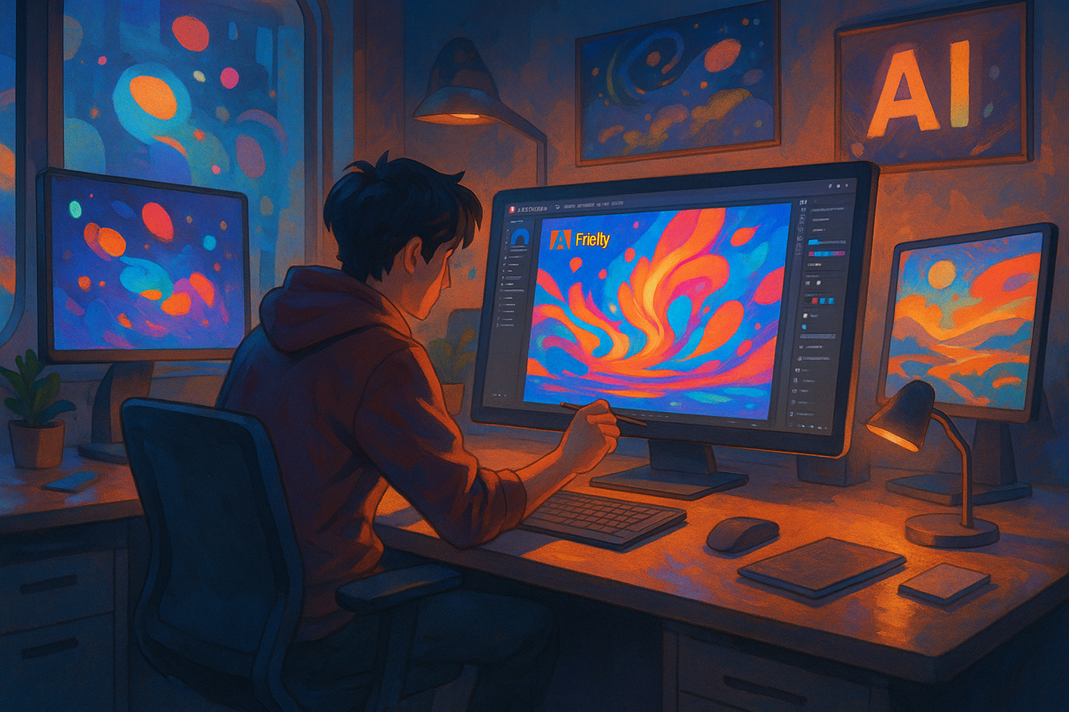 adobe firefly 是什么?5分钟带你了解这款AI设计工具的强大功能与应用场景