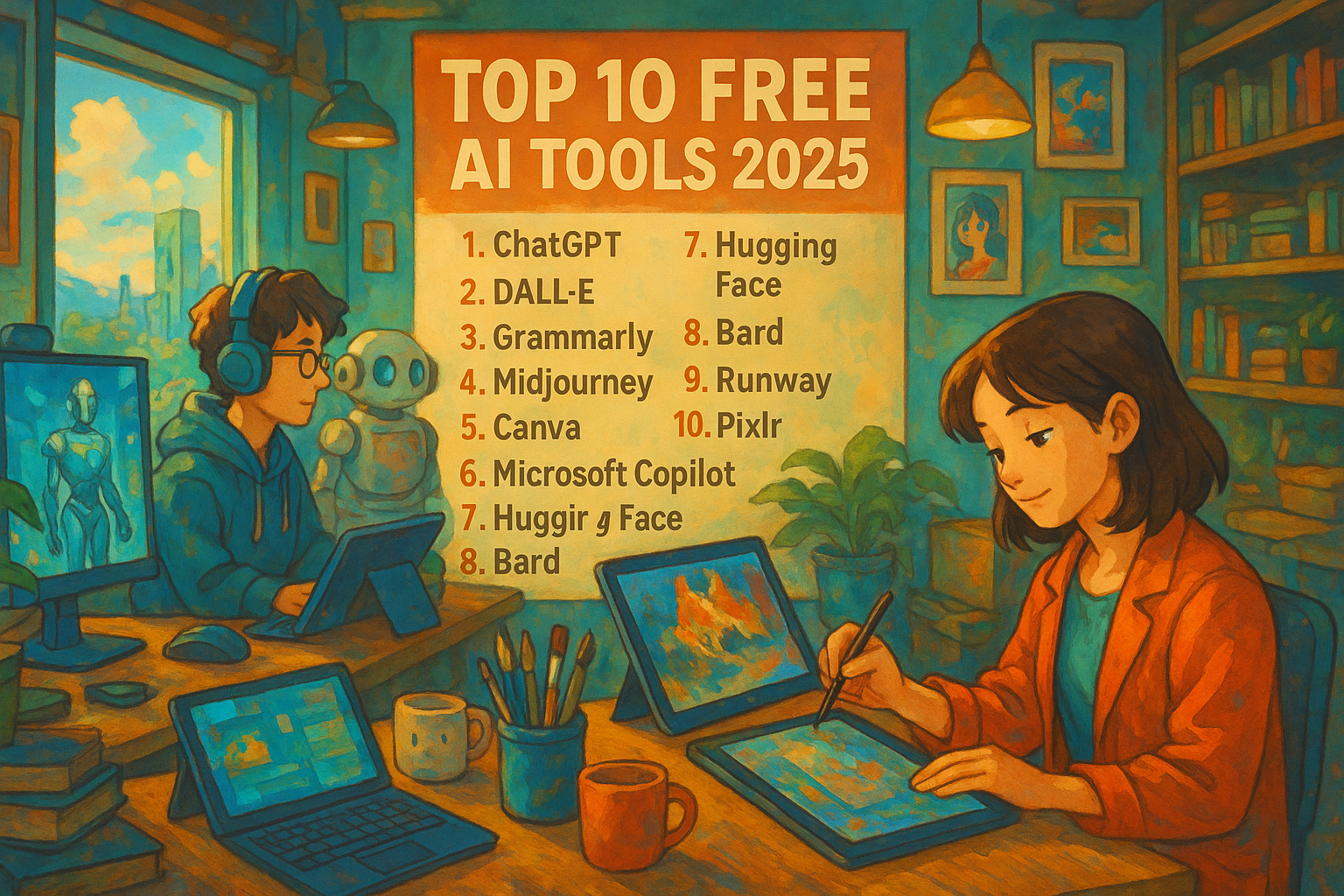 2025年AI图片生成工具推荐:10款免费神器让你的设计效率翻倍