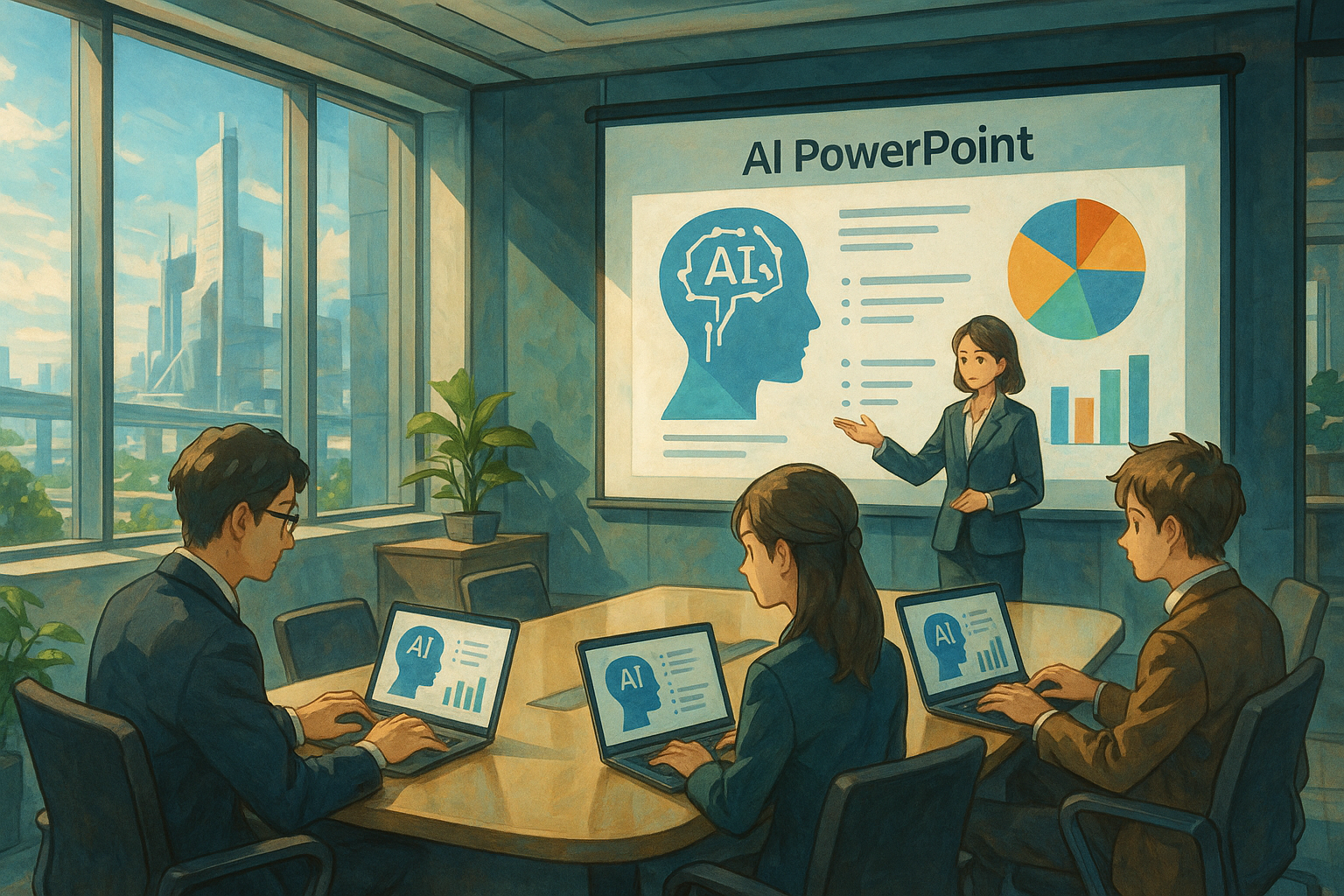 ai ppt 是什么?如何用 ai ppt 让你的汇报轻松高效又省时