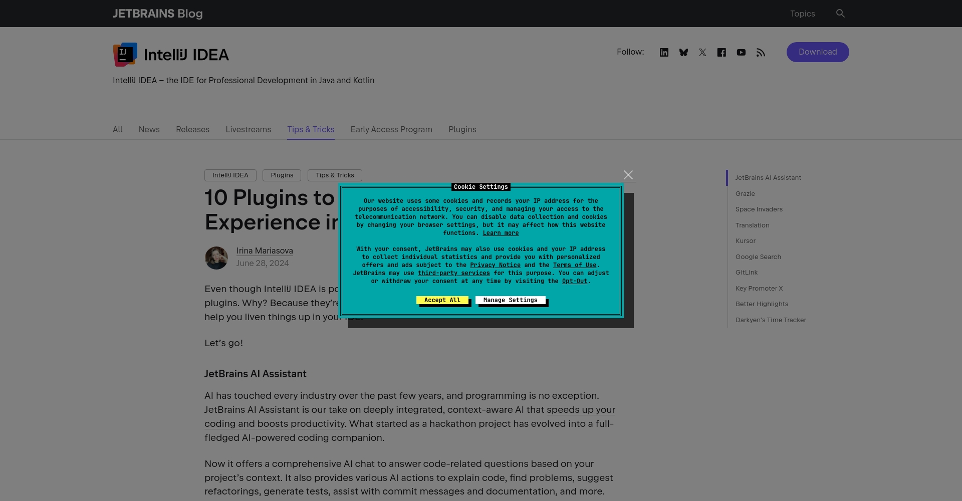JetBrains插件推荐榜单