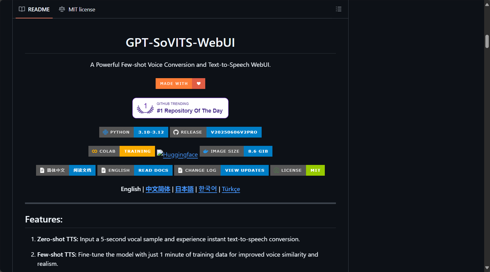 gpt-sovits详细介绍:AI语音克隆工具如何助力内容创作者高效生成个性化配音?