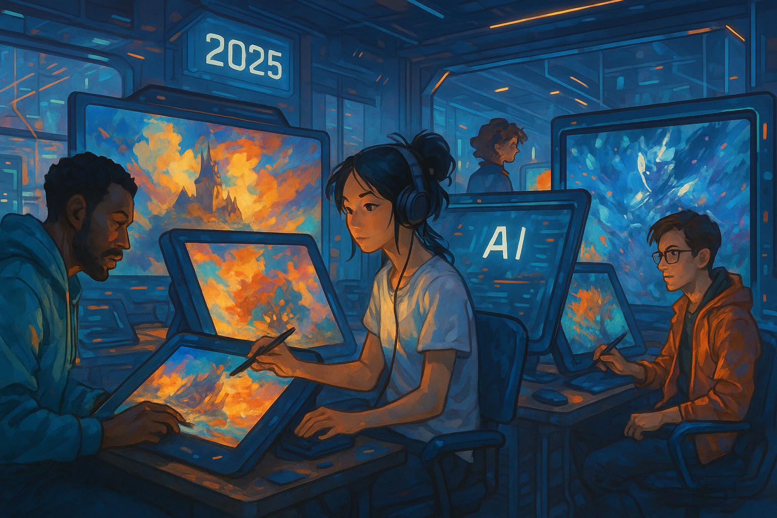 免費AI繪圖工具推薦:2025年必用的10款高質量平台實评測對比