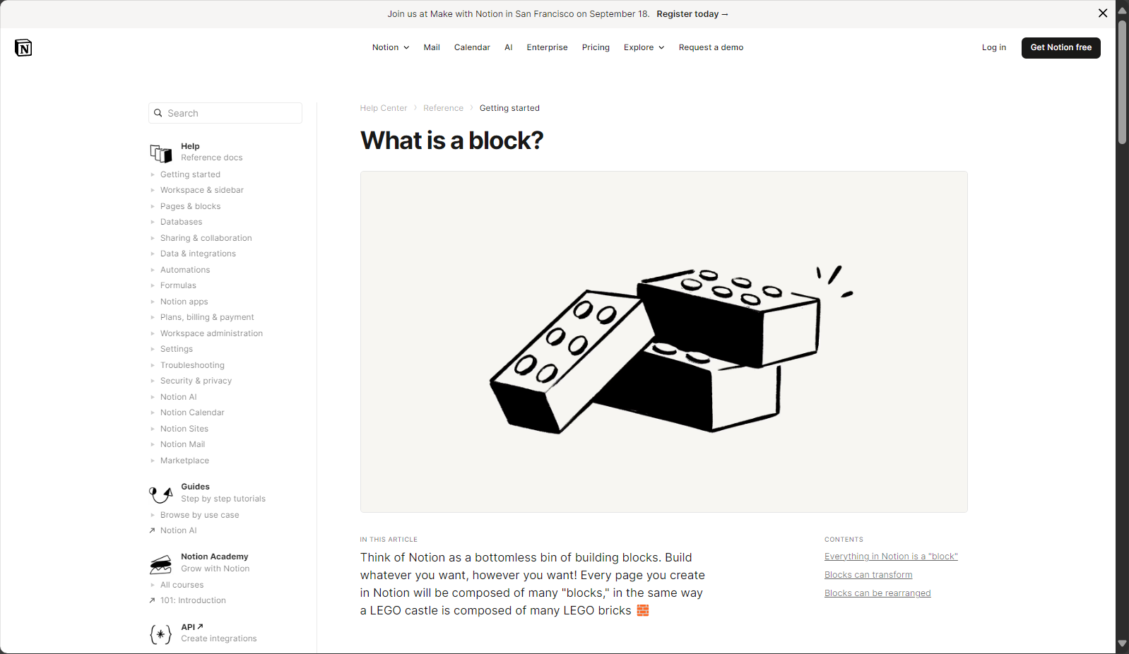 Notion Block官方帮助