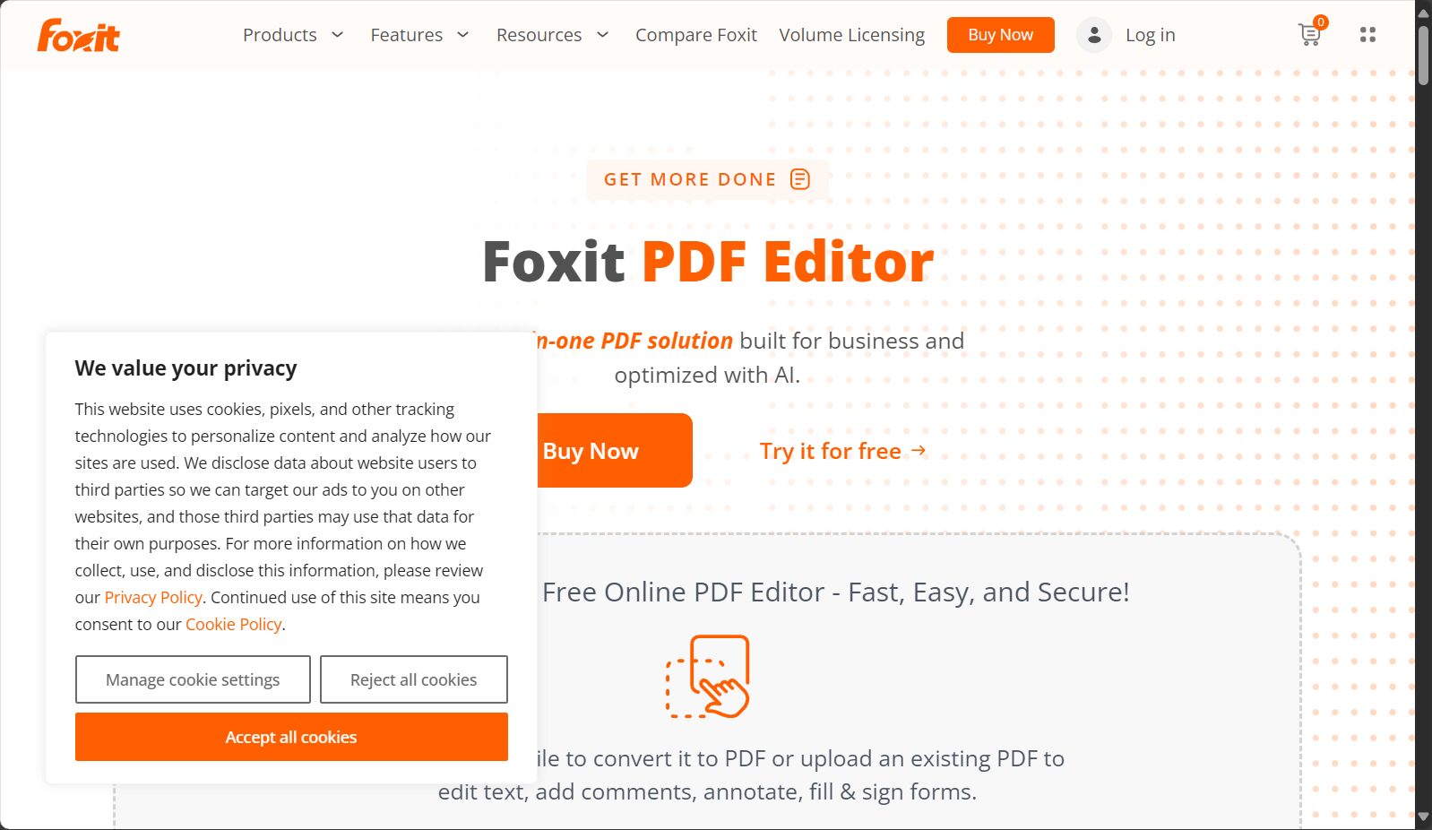 Foxit PDF Editor官网