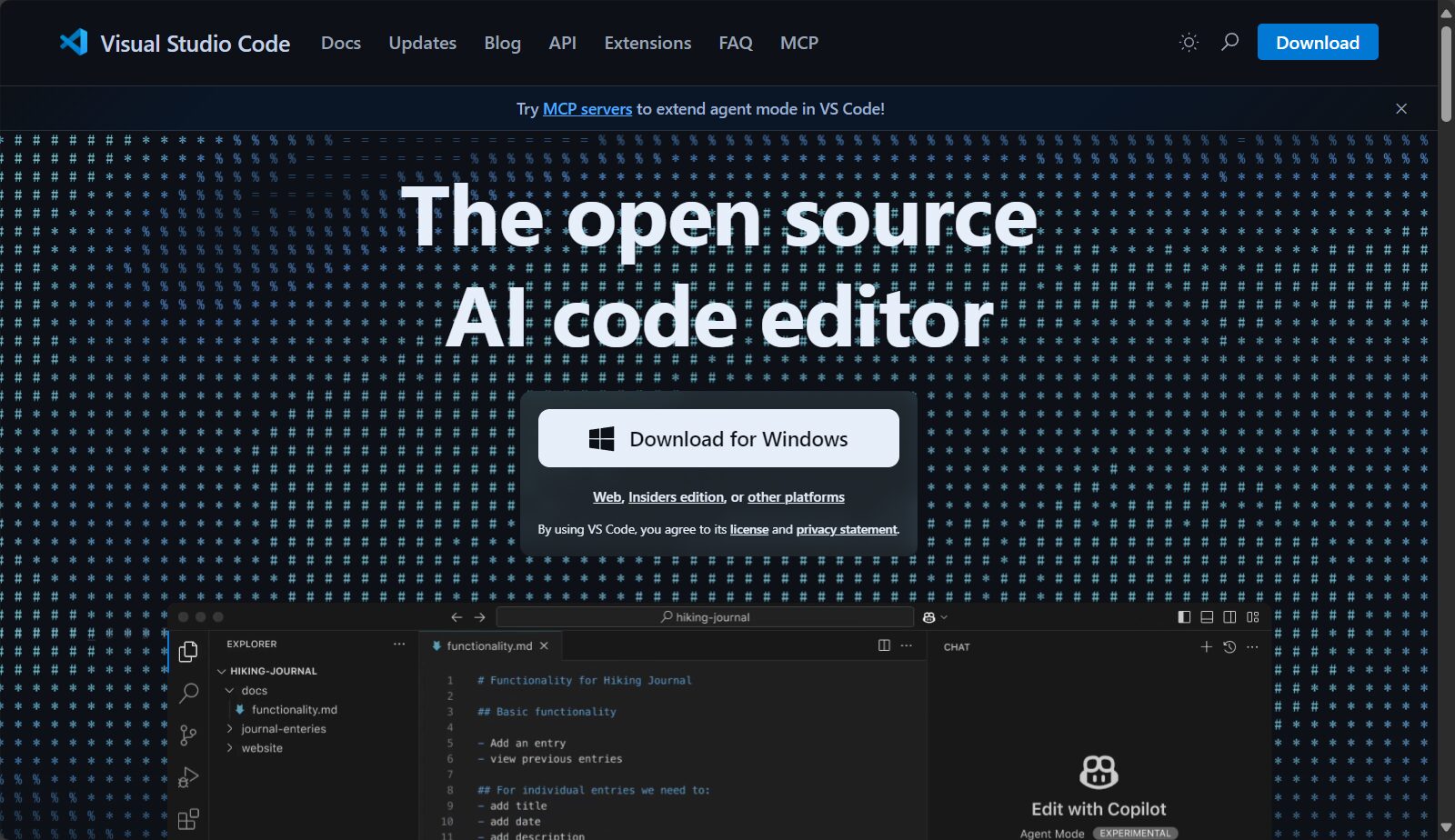 VSCode官网截图