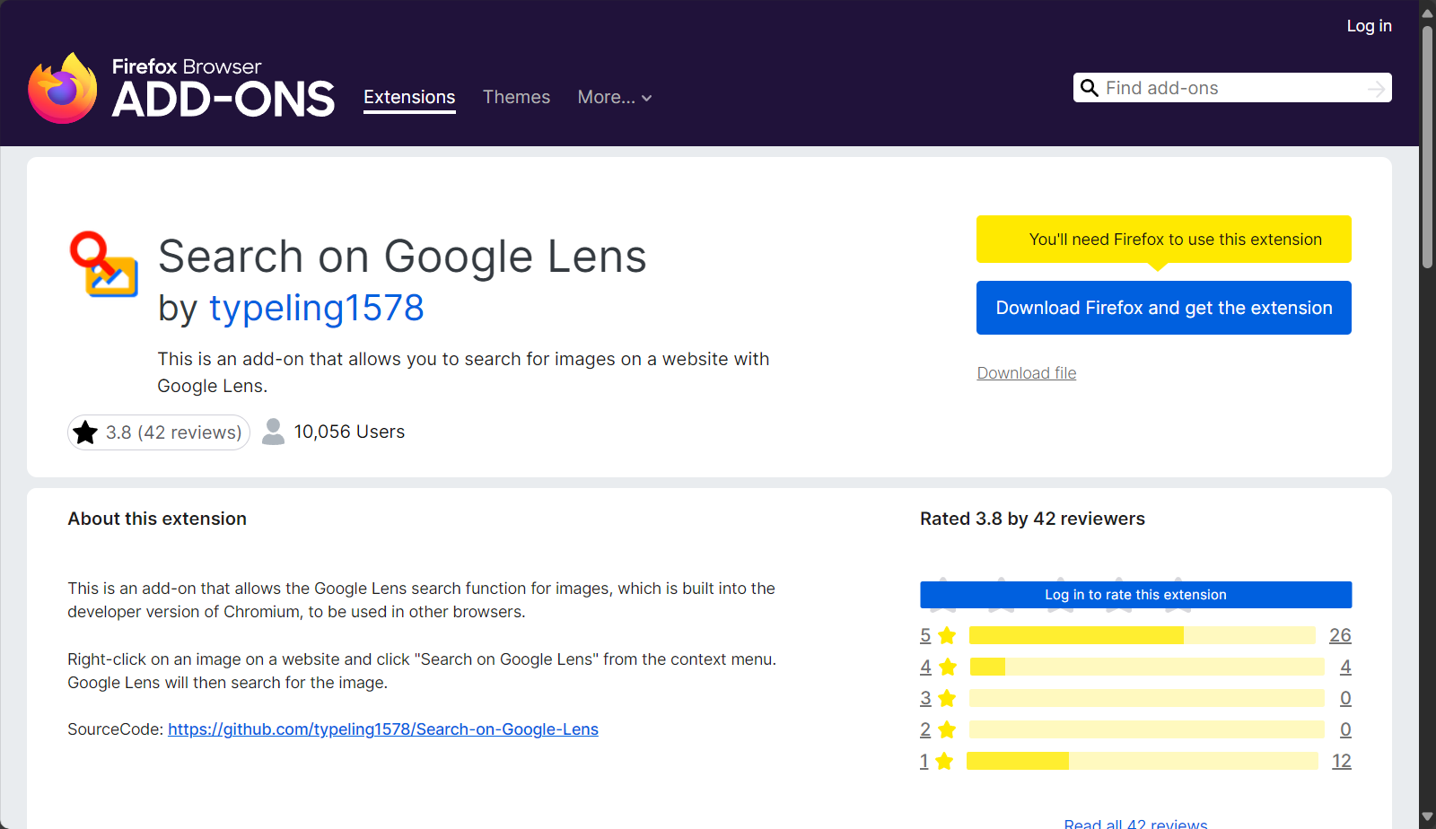 Google Search By Image插件
