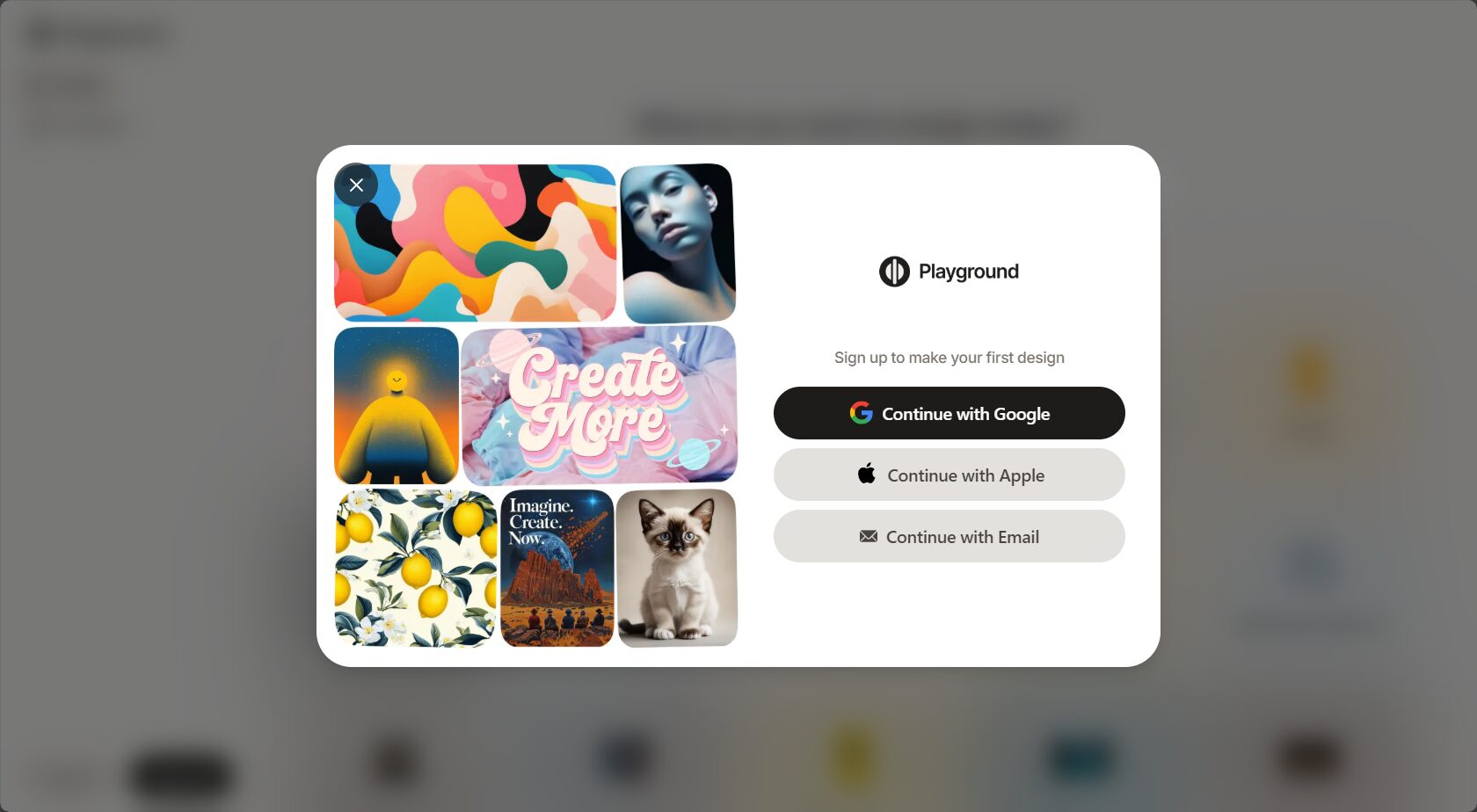 注册登录playground