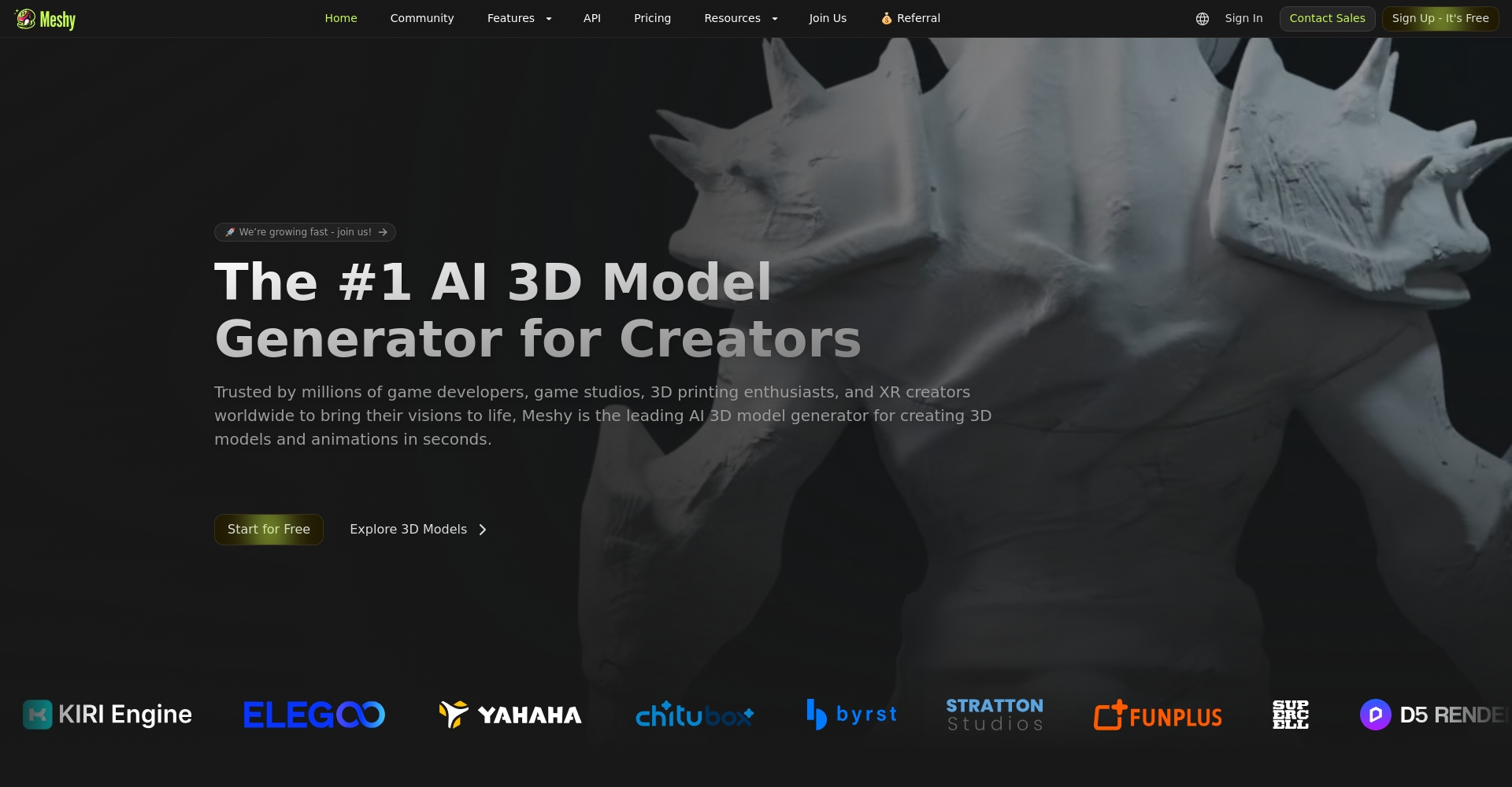 2025年最佳3D模型生成AI工具推薦與比較:8款免費與付費平台全面解析